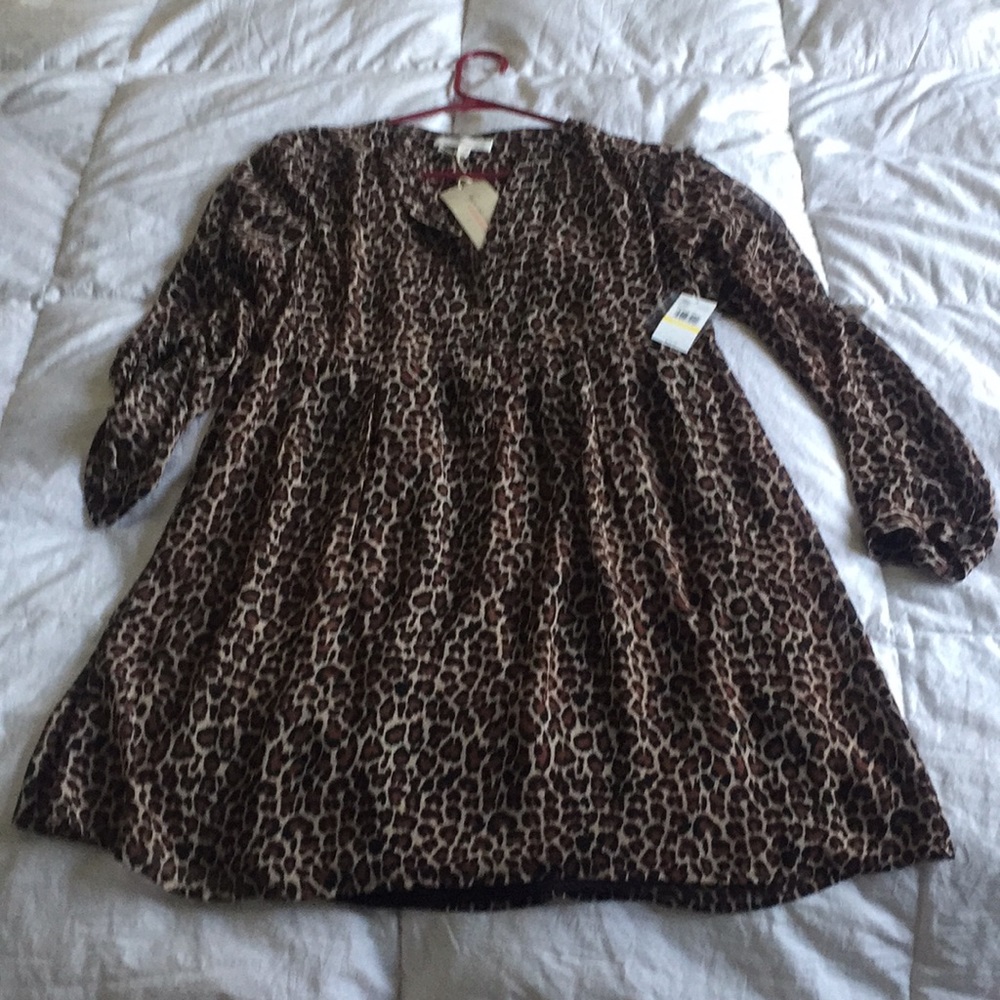 Leopard print dress